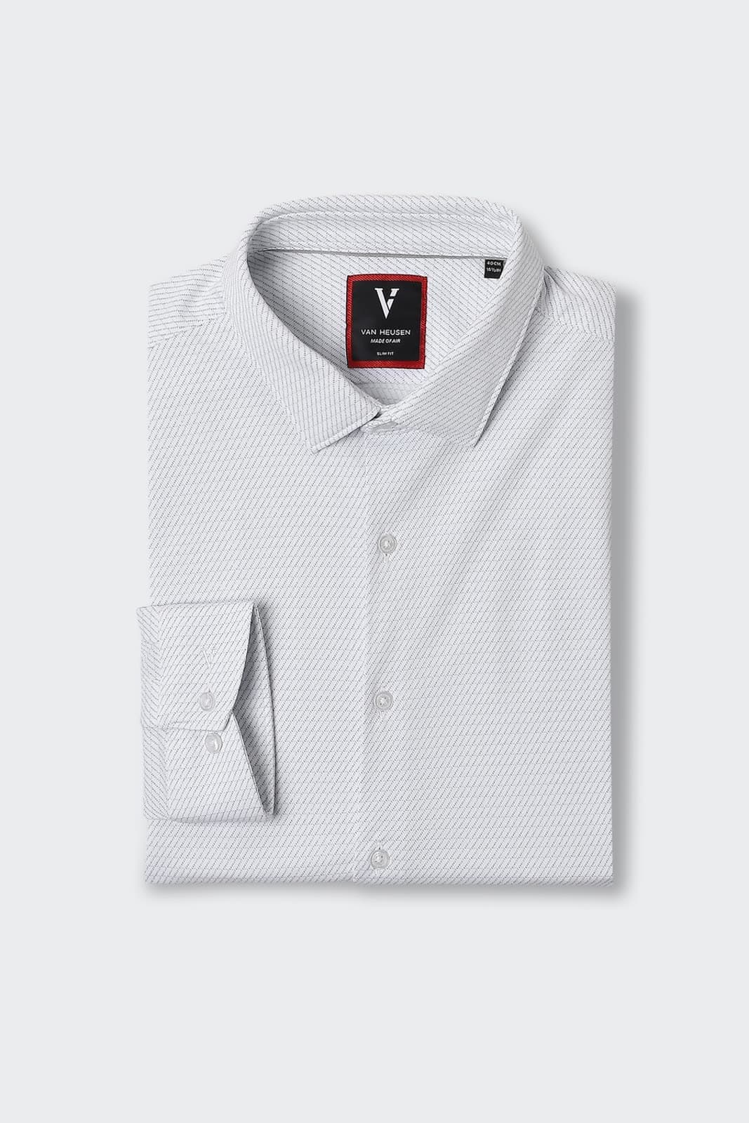 AI model wearing a real garment — live on Van Heusen